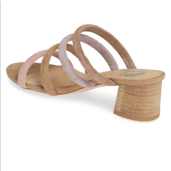 Sbicca - Alysheba Low Heel Strappy Sandal in Pastel Multi (NIB) - Picture 2 of 7